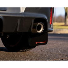Load image into Gallery viewer, Rally Armor 23-25 Toyota GR Corolla Black UR Mud Flap with White Logo – Durable Polyurethane Mud Flaps for All-Weather Protection