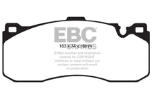 Load image into Gallery viewer, EBC Yellowstuff Front Brake Pads for BMW 135i and 135is * High-Performance Street and Track Use