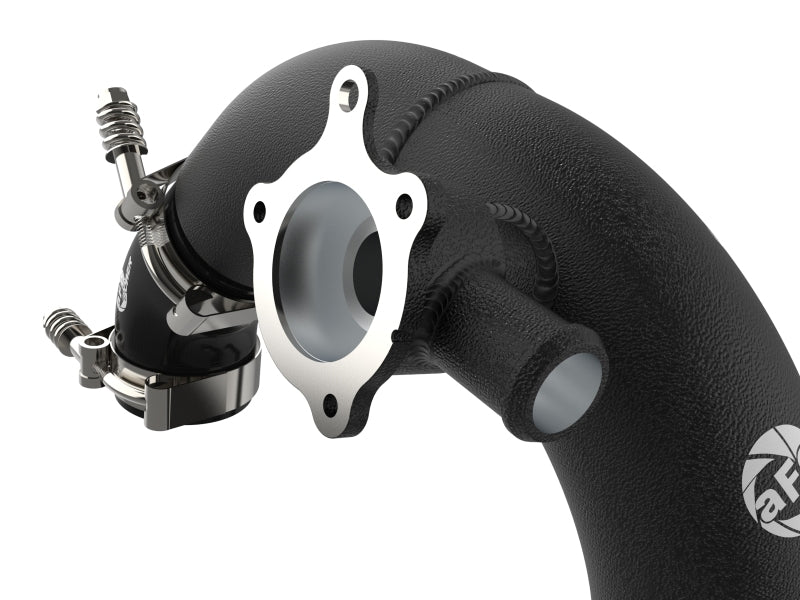 aFe Power BladeRunner 3-Inch Aluminum Hot Charge Pipe for Ford Bronco 2021-2022, Black