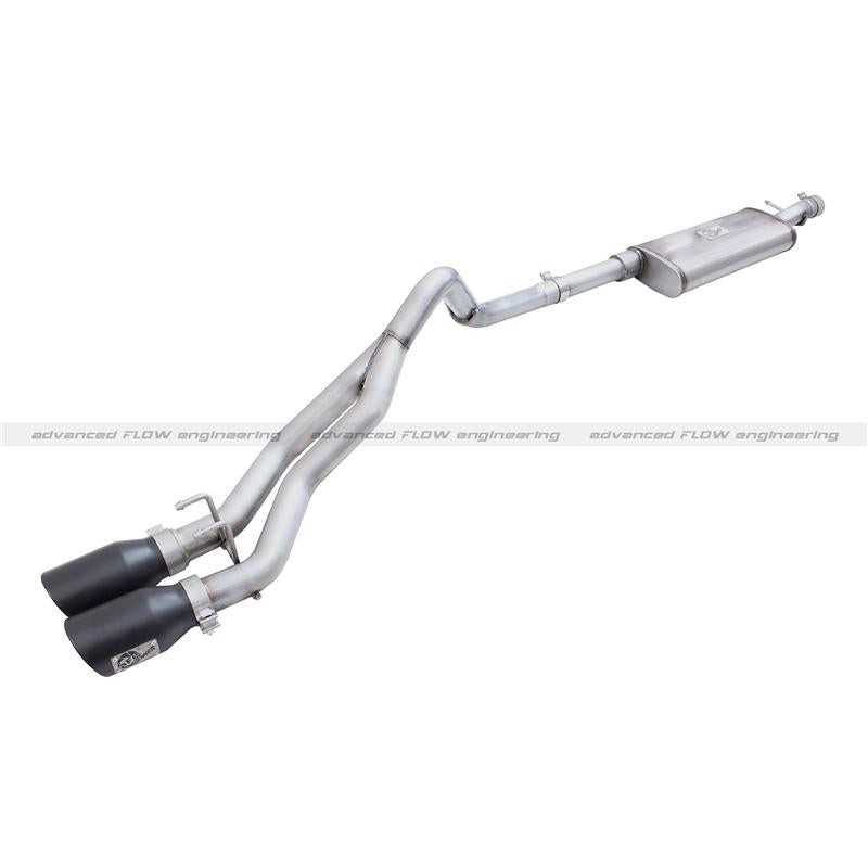 aFe Rebel Series 3-inch Stainless Steel Cat-Back Exhaust System with Black Tips for Toyota FJ Cruiser (2007-2014)