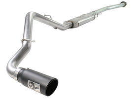 aFe MACH Force-Xp 3-Inch Stainless Steel Cat-Back Exhaust System with Black Tip for 2006-2007 GM Sierra 1500 and Silverado 1500 V6/V8
