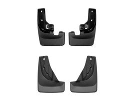WeatherTech WET110135-120189 DigitalFit No-Drill MudFlap Kit for 2024-2026 Nissan Rogue, Black