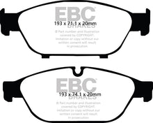 Load image into Gallery viewer, EBC Redstuff Ceramic Low Dust Front Brake Pads for Audi A6 Quattro and A7 Quattro * Part Number EBCDP32086C