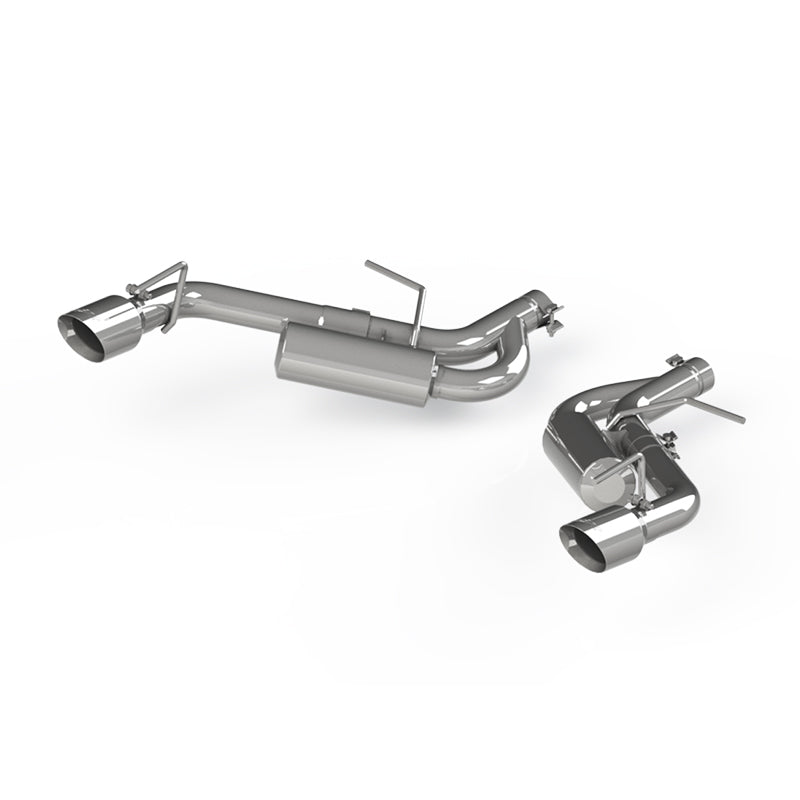 MBRP Armor Lite Series 2.5-inch Aluminum Non NPP Axle Back Exhaust System for Chevrolet Camaro (2016-2022)