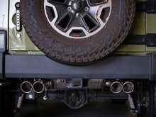 Load image into Gallery viewer, aFe Rebel Series 2.5 Inch 409 Stainless Steel Axle-Back Exhaust System for Jeep Wrangler (JK) V6-3.6L/3.8L
