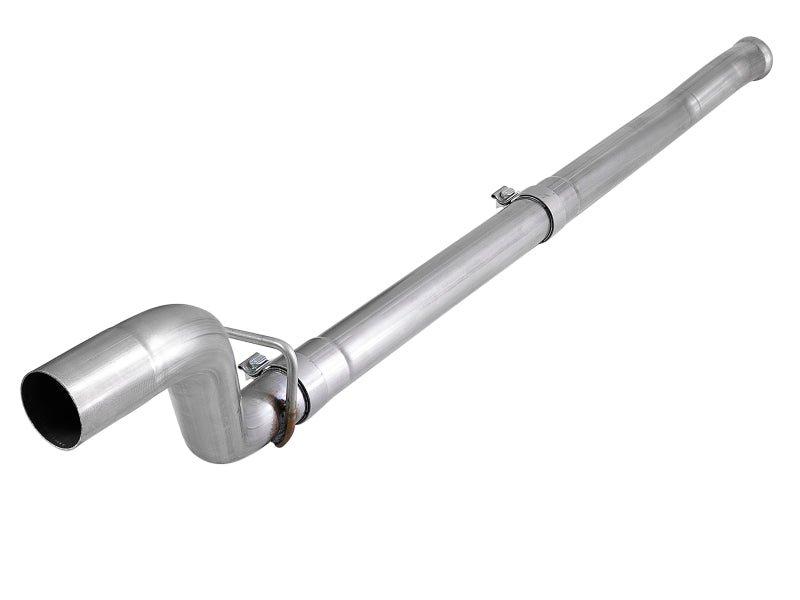 aFe MACH Force-Xp 2-1/2 Inch Stainless Steel Mid-Pipe with Resonator Delete for Jeep Wrangler JL 2018-2021