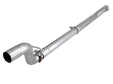 aFe MACH Force-Xp 2-1/2 Inch Stainless Steel Mid-Pipe with Resonator Delete for Jeep Wrangler JL 2018-2021