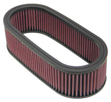 Load image into Gallery viewer, K&amp;N Engineering Universal Oval High-Flow Air Filter Part E-3671 * 12 inch Length x 5.25 inch Width x 3.25 inch Height
