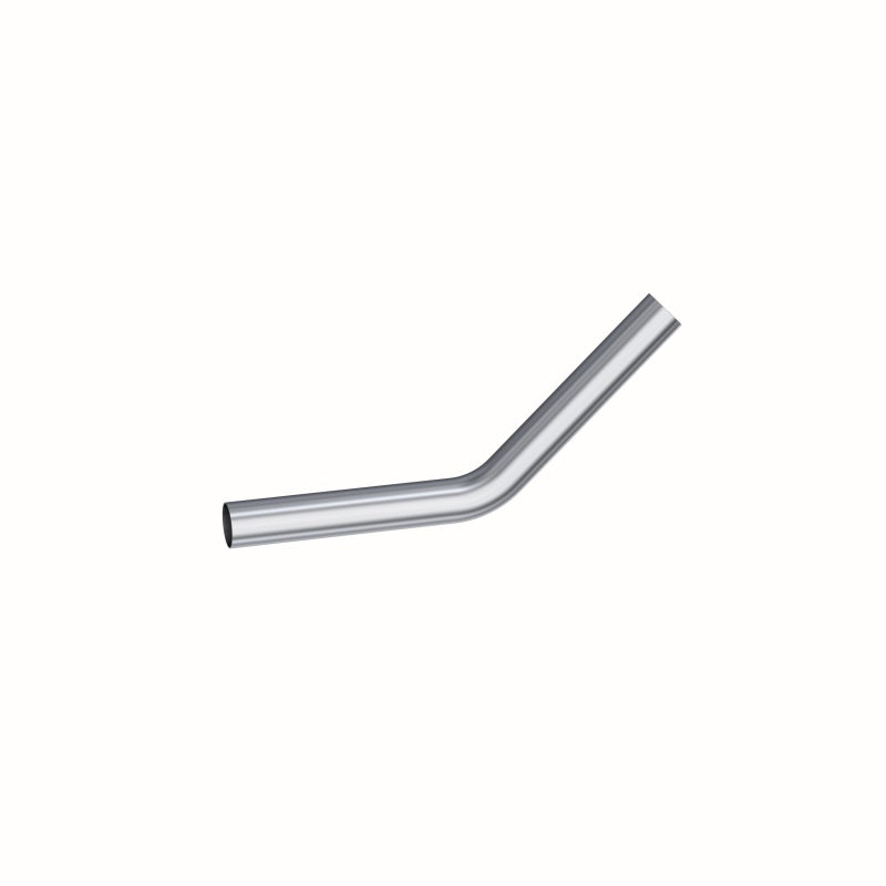 MBRP Universal Mandrel 2.25-inch 45-Degree Aluminum Mandrel Bend Pipe with 12-inch Legs