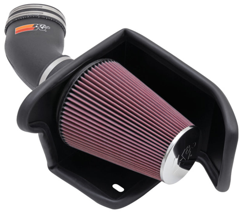 K&N Engineering 57-2549 High-Flow Cold Air Intake Kit for Ford F-150 (2001-2004) and Lightning Models