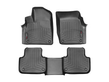Load image into Gallery viewer, WeatherTech FloorLiner DigitalFit for Audi Q7 and Q8 * Custom Front and Rear Floor Mats, Black
