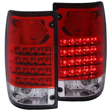 Load image into Gallery viewer, ANZO 1989-1995 Toyota Pickup LED Tail Light Assembly Pair - Red and Clear Lens