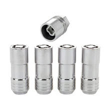 Load image into Gallery viewer, McGard Chrome Cone Seat Wheel Lock Nut Set M14 x 2.0 - 4 Pieces with Key for Ford and Lincoln Vehicles