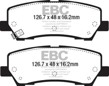 Load image into Gallery viewer, EBC Yellowstuff Rear Brake Pads for Ford Mustang 2015-2016 * High-Performance Street and Track Use