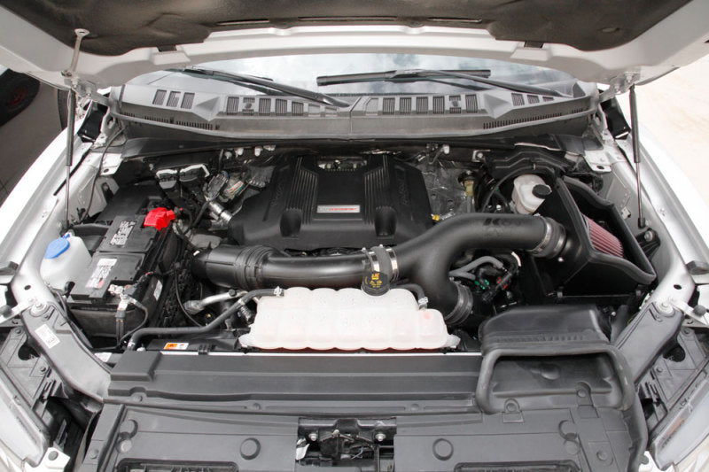 K&N Engineering 63-2599 Cold Air Intake System for 2017-2018 Ford F-150 Ecoboost 3.5L V6