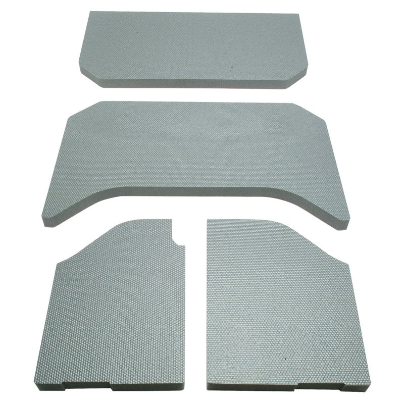 DEI Jeep Wrangler JK 2007-2010 Sound Deadening Headliner Kit (4 Pieces) - Gray