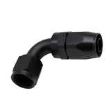 DeatschWerks - Female Swivel 90° Hose End -10 AN (CPE) - Anodized Matte Black