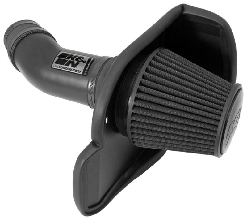 K&N Engineering Black Performance Intake Kit for 2011-2015 Dodge Challenger, 2012-2014 Dodge Charger, 2012-2015 Chrysler 300 with Part Number KN-71-2545