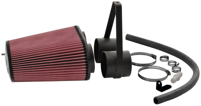 K&N Engineering Part 63-1014 AirCharger Performance Intake for Ford F-150, Bronco, and F-350