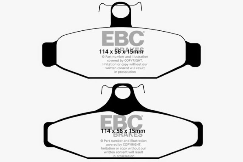 EBC Ultimax2 Rear Brake Pads for 1984-1987 Chevrolet Corvette C4 * OEM Replacement