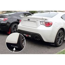 Load image into Gallery viewer, Rally Armor UR Series Black and White Logo Mud Flaps for Subaru BRZ and Toyota FR-S