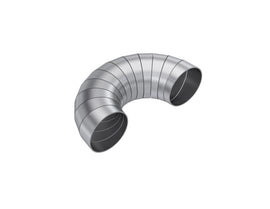 MBRP T304 Stainless Steel 2.5-inch Diameter 180 Degree Pie Cut Kit for Custom Exhaust Bends