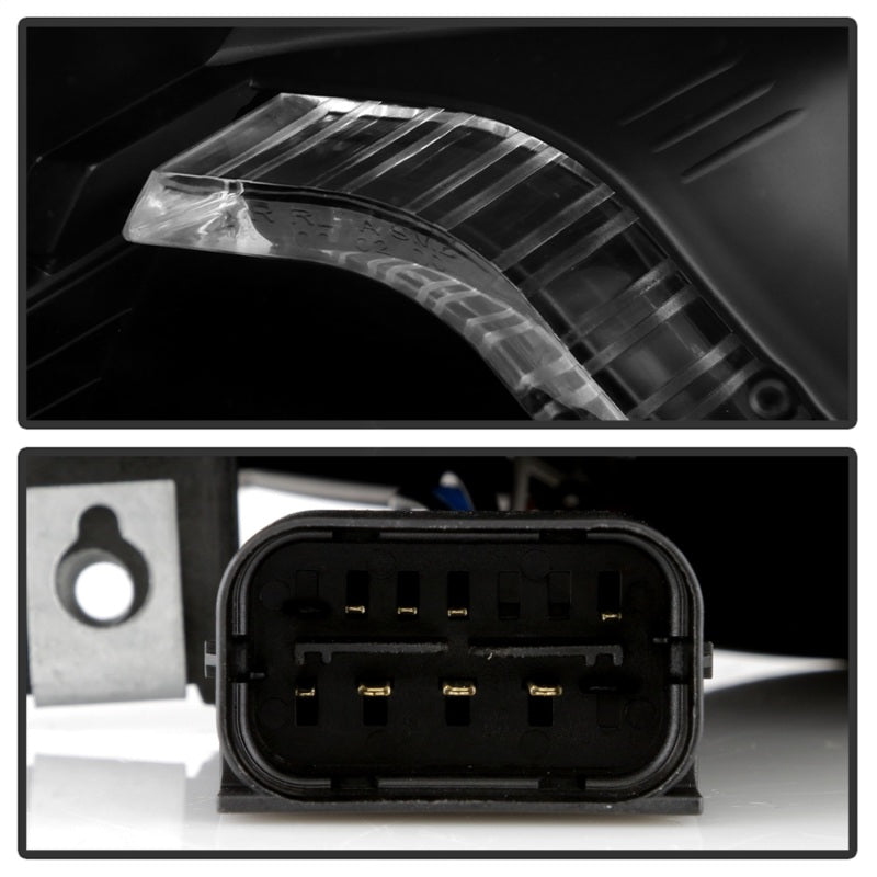 Spyder BMW 5 Series F10 2011-2013 Xenon/HID AFS Projector Headlights - Black