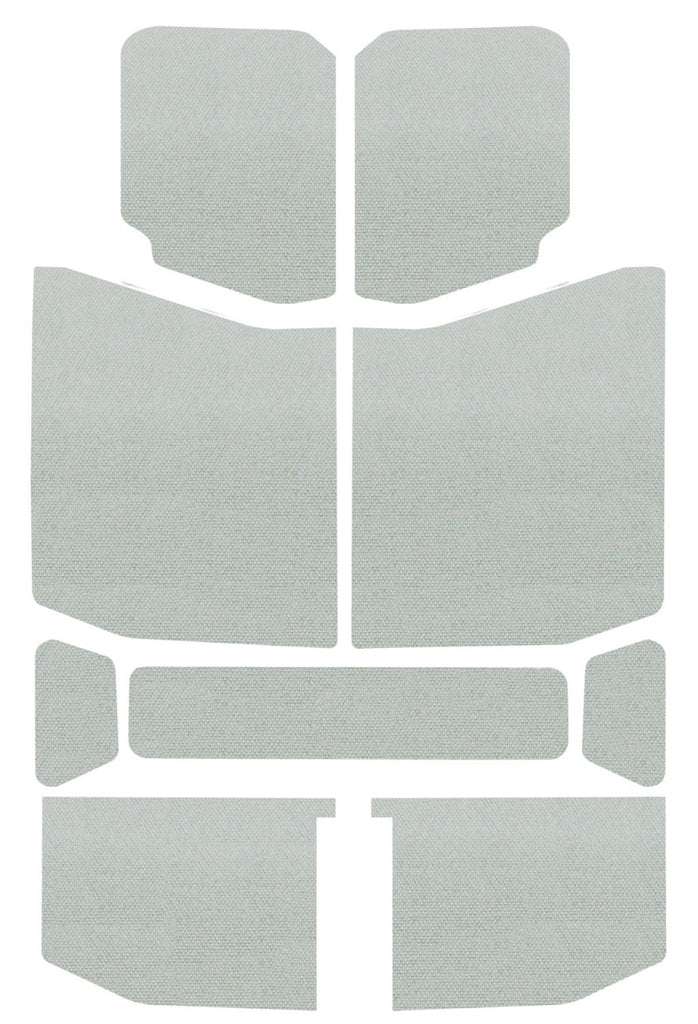 DEI Boom Mat Headliner for Jeep Wrangler JL 4-Door 2018-2020 – Noise and Heat Insulation, White