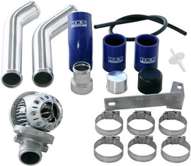 HKS 08+ Evo 10 SSQV4 Blow-Off Valve Kit with Polished Aluminum Pipes