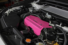 Load image into Gallery viewer, Perrin Performance Hyper Pink Pulley Cover for Subaru WRX 2022-2025 * Tall Version, Part #perPSP-ENG-153HP