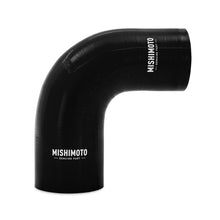 Load image into Gallery viewer, Mishimoto Silicone Reducer Coupler 90 Degree 2.75 inch to 3 inch - Black