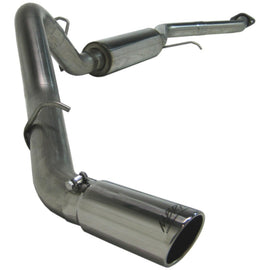 MBRP Armor Plus Series Cat Back Exhaust System for Chevy and GMC 1500 (2003-2007) – T409 Stainless Steel, Single Side Exit with 4-Inch Tip