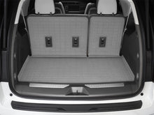 Load image into Gallery viewer, WeatherTech SeatBack Cargo Liner HP WET421512IMSK for 2020-2022 Kia Telluride, Gray, Behind 3rd Row with Bumper Protector