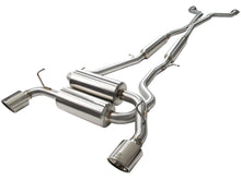 Load image into Gallery viewer, aFe Takeda 2-1/2 Inch 304 Stainless Steel Cat-Back Exhaust System with Polished Tips for Infiniti G37 and Q60