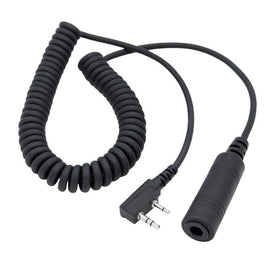 Rugged Radios RGDCC-5R-OFF Off-Road Helmet and Radio Coil Cord for Rugged Radios and Kenwood Radios