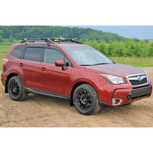 Load image into Gallery viewer, Rally Armor 14-18 Subaru Forester Black Mud Flap with Grey Logo – Durable Urethane Mud Guards for All-Weather Protection