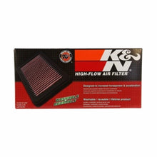 Load image into Gallery viewer, K&amp;N Engineering Part Number KNn33-2154 High-Flow Reusable Air Filter for Subaru Impreza and Legacy