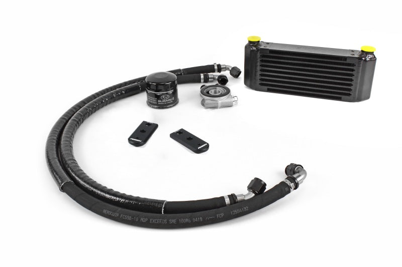 Perrin Performance Engine Oil Cooler Full Kit for 2022-2025 Subaru BRZ and Toyota GR86 - Part #PSP-OIL-114