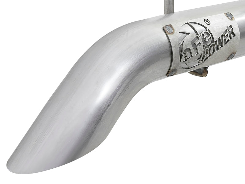 aFe MACH Force-Xp Axle-Back Exhaust System with No Tip for Jeep Wrangler JL 2018-2020 * Improved Performance & Ground Clearance