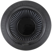 Load image into Gallery viewer, K&amp;N Engineering Universal Rubber Round Tapered Air Filter - 6 Inch Flange ID, 9 Inch Base OD, 6.625 Inch Top OD, 7.5 Inch Height - Part Number KNNRU-5177HBK