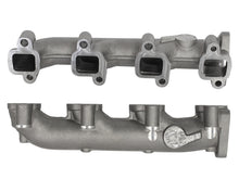 Load image into Gallery viewer, aFe Power BladeRunner Ported Ductile Iron Exhaust Manifold for 2001-2016 GM Diesel Trucks V8-6.6L (td)