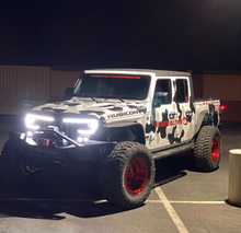 Load image into Gallery viewer, Oracle Vector Series Full LED Grille for Jeep Wrangler JL/JT by Oracle Lighting Part #orl5837-PRO