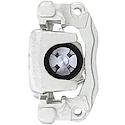 CQ Premium Semi-Loaded Disc Brake Caliper with Bracket - 19-B3302