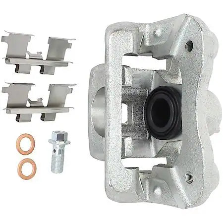 CQ Premium Disc Brake Caliper with Bracket Front Axle Replacement- 19-B3101A