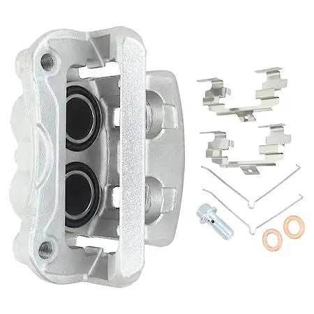 CQ Premium Disc Brake Caliper with Bracket Front Axle Replacement - 19-B3107