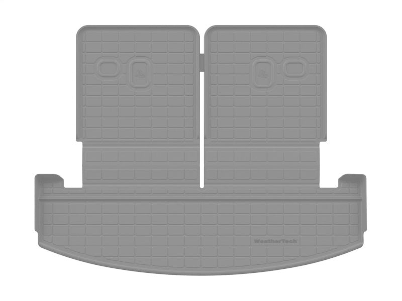 WeatherTech SeatBack Cargo Liner HP Gray for 2024-2025 Hyundai Santa Fe, Part 421852IM
