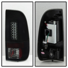 Load image into Gallery viewer, Spyder 08-16 Ford Super Duty LED Tail Lights Black Smoke - Part # spy5083296