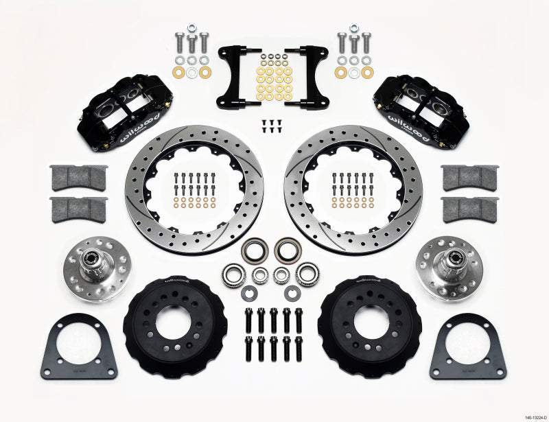 Wilwood Forged Six-Piston FNSL6R Caliper Kit for 17-Inch and Larger Wheels - Part Number Wil140-13224-D