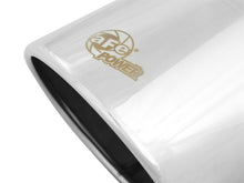 Load image into Gallery viewer, aFe Diesel Exhaust Tip Polished 4-inch Inlet x 6-inch Outlet x 12-inch Length - Durable Stainless Steel Performance Accessory