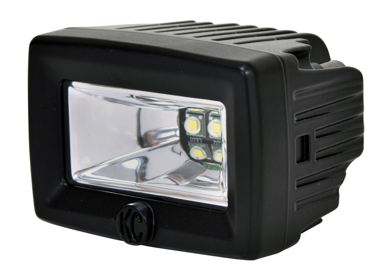 KC HiLiTES C-Series 2 inch C2 LED Flood Lights Pair Pack - 20W Scene and Work Lights in Black